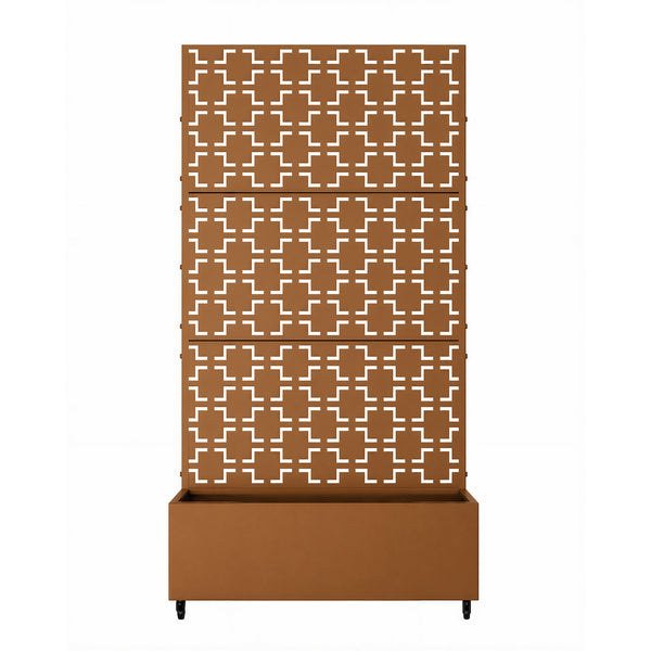 Trennwand Aaskis mit Blumenkasten [casa.pro]