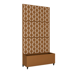 Trennwand Aaskis mit Blumenkasten [casa.pro]
