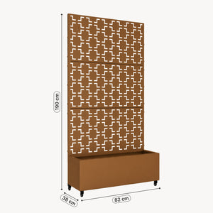Trennwand Aaskis mit Blumenkasten [casa.pro]
