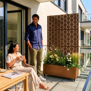 Trennwand Aaskis mit Blumenkasten [casa.pro]