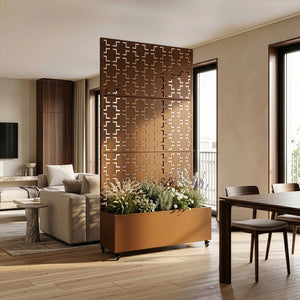 Trennwand Aaskis mit Blumenkasten [casa.pro]