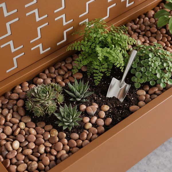 Trennwand Aaskis mit Blumenkasten [casa.pro]
