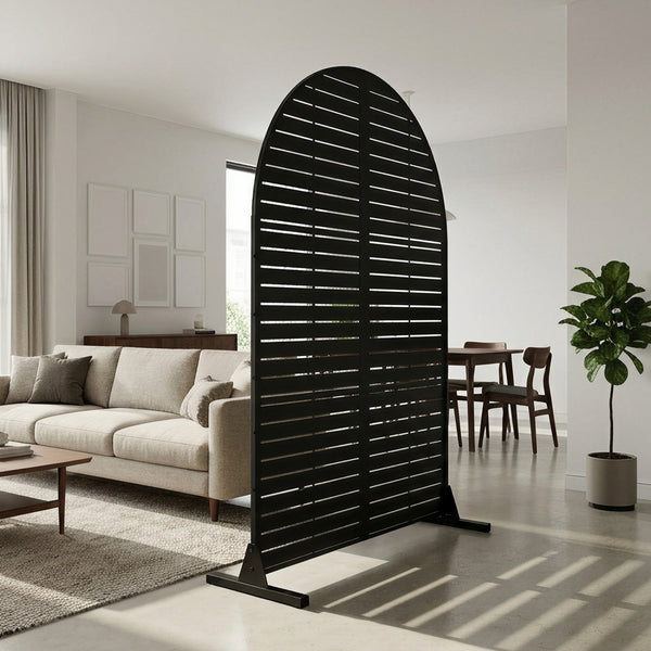 Trennwand Nodepp Rundbogenform Stahl [casa.pro]