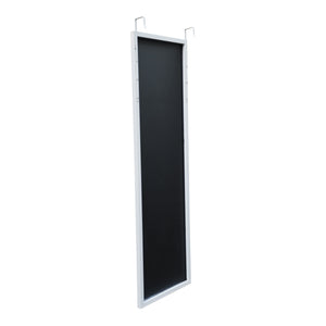 Türspiegel Lesina Aluminiumrahmen 120x37cm [en.casa]