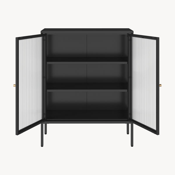 Vitrinen-Sideboard Vinterhavn [en.casa]