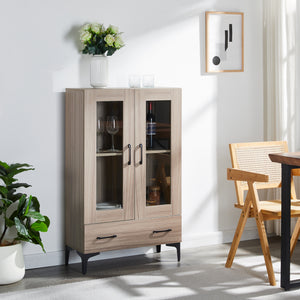 Vitrinenschrank Søndersø [en.casa] - premiumXL