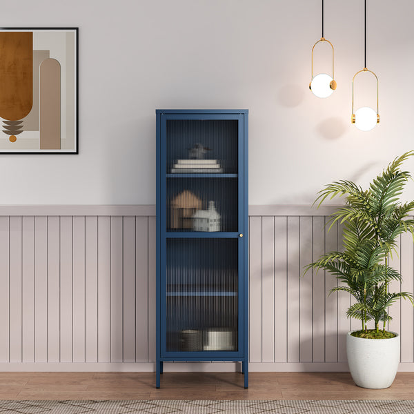 Vitrinenschrank Säkylä [en.casa]