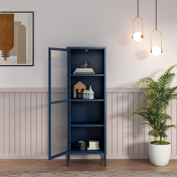 Vitrinenschrank Säkylä [en.casa]