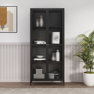 Vitrinenschrank Säkylä [en.casa]