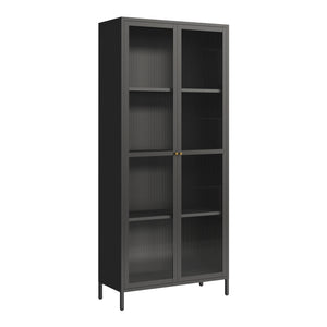 Vitrinenschrank Säkylä [en.casa]