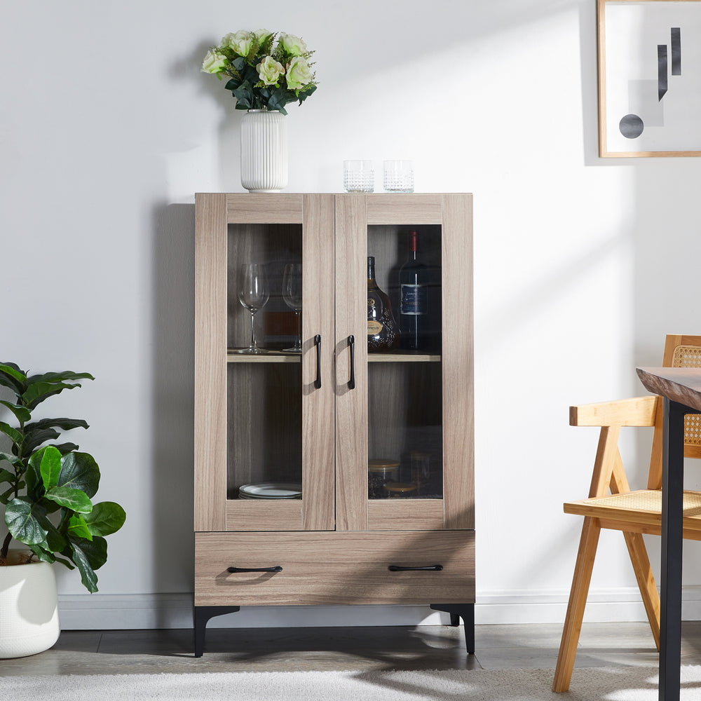 Vitrinenschrank Søndersø [en.casa] - premiumXL