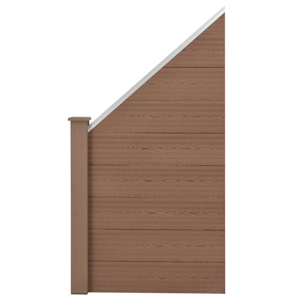 Gartenzaun Segovia WPC in versch. Ausführungen [neu.holz]