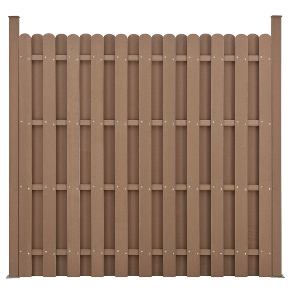 WPC Gartenzaun Langero neu.holz