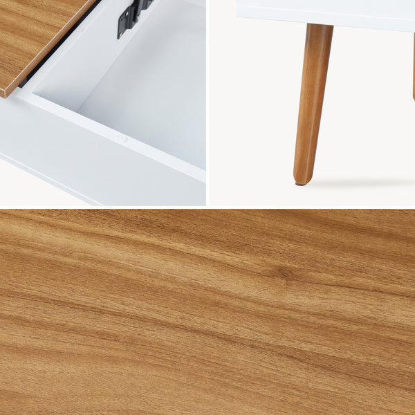 Couchtisch mit Stauraum Flesen [en.casa]