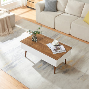 Couchtisch mit Stauraum Flesen [en.casa]