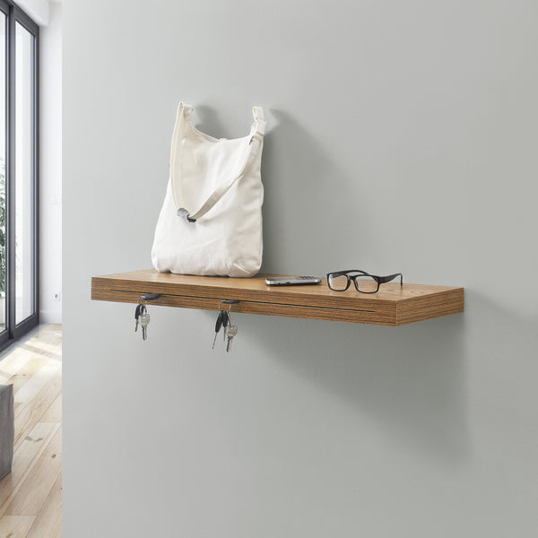 Wandregal 80 x 23,5 x 5 cm in versch Farben en.casa