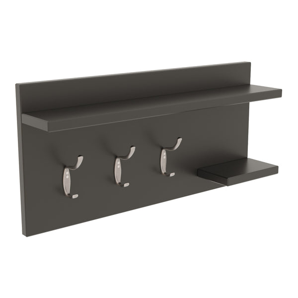 Wandgarderobe Ånge mit 3 Haken [en.casa]