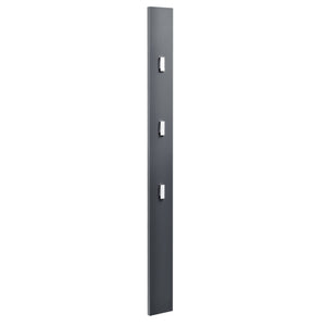 Wandgarderobe Hansnes mit 3 Klapphaken 165 cm versch. Farben [en.casa]