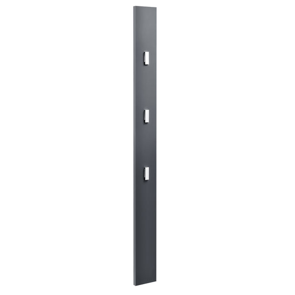Wandgarderobe Hansnes mit 3 Klapphaken 165 cm versch. Farben [en.casa]