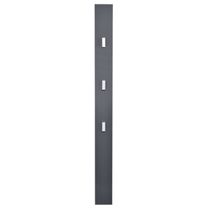 Wandgarderobe Hansnes mit 3 Klapphaken 165 cm versch. Farben [en.casa]
