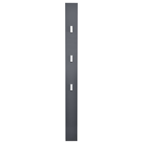 Wandgarderobe Hansnes mit 3 Klapphaken 165 cm versch. Farben [en.casa]