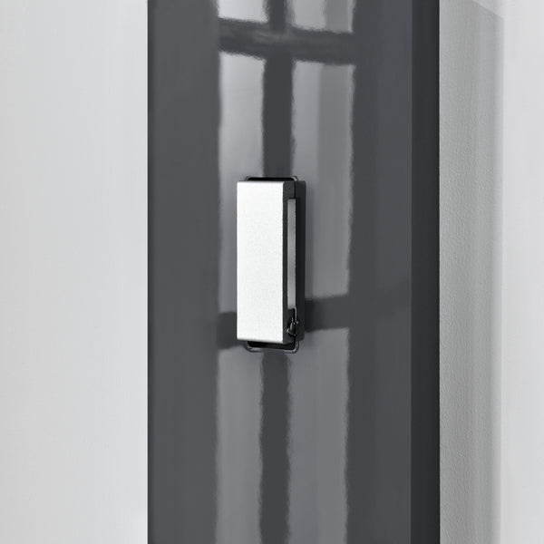 Wandgarderobe Hansnes mit 3 Klapphaken 165 cm versch. Farben [en.casa]