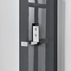 Wandgarderobe Hansnes mit 3 Klapphaken 165 cm versch. Farben [en.casa]