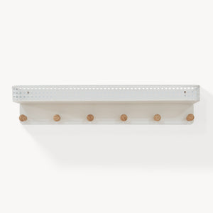 Wandgarderobe mit Ablage Jäller [en.casa]