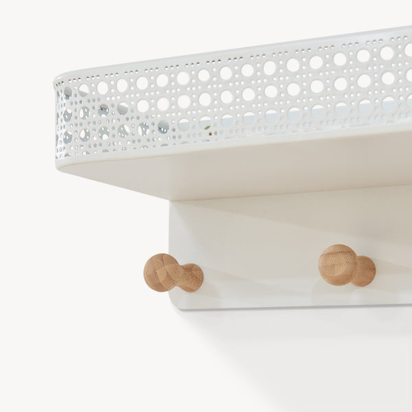 Wandgarderobe mit Ablage Jäller [en.casa]