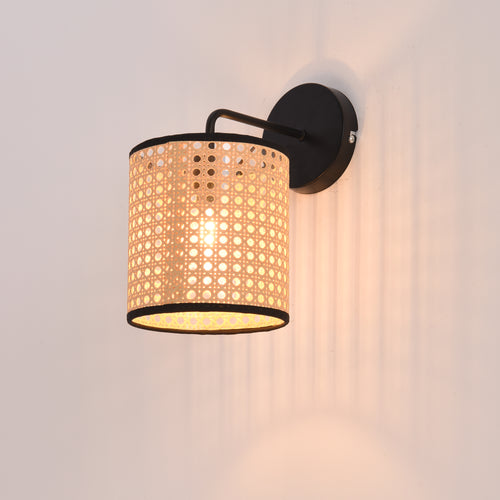 Wandleuchte Southend Rattan-Optik [lux.pro]