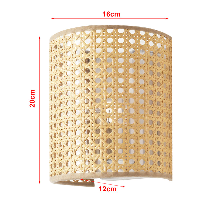 Maßskizze Wandleuchte Ascot [lux.pro]