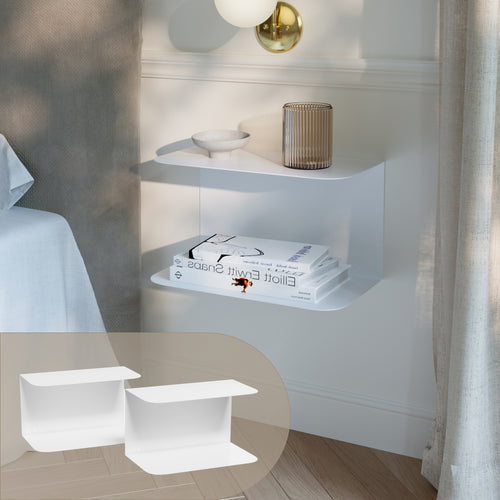 Wandnachttisch Notodden [en.casa]