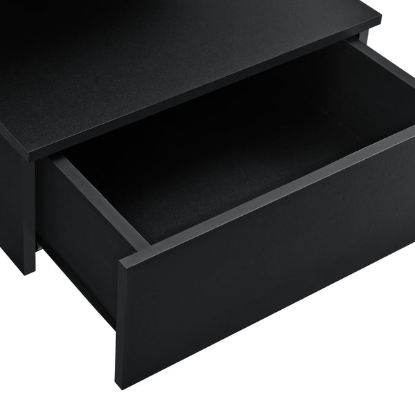 Nachttisch hängend Amberg mit Schublade [en.casa]