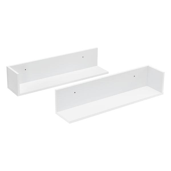 Wandregal Elverum 75 x 16,5 x 16,5 cm 2er Set versch. Farben en.casa