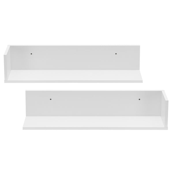 Wandregal Elverum 75 x 16,5 x 16,5 cm 2er Set versch. Farben en.casa