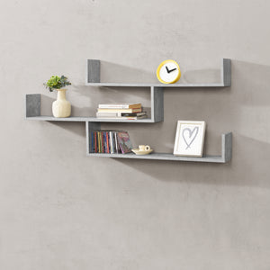 Wandregal Grimstad 119 x 18 x 55 cm versch. Farben en.casa