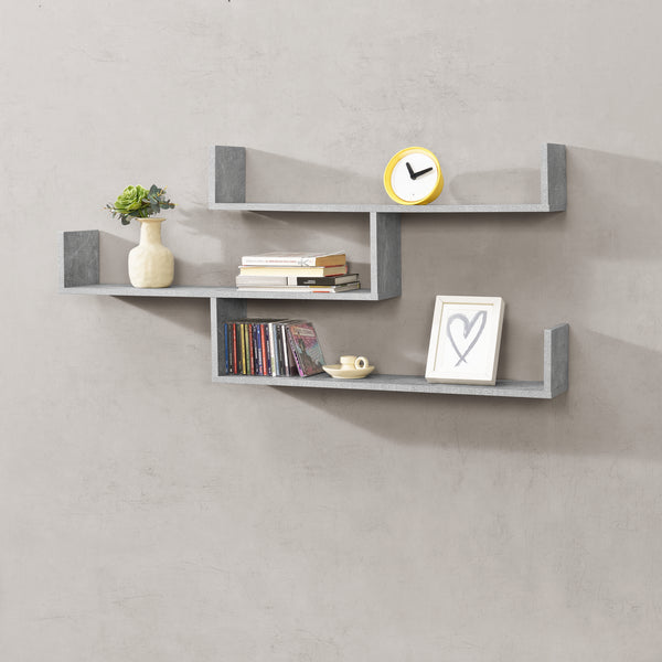Wandregal Grimstad 119 x 18 x 55 cm versch. Farben en.casa