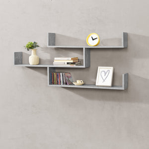 Wandregal Grimstad 119 x 18 x 55 cm versch. Farben en.casa