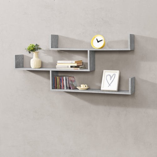 Wandregal Grimstad 119 x 18 x 55 cm versch. Farben en.casa