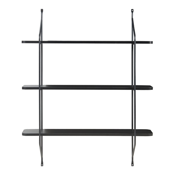 Wandregal Østfold 100x80x21 cm [en.casa]