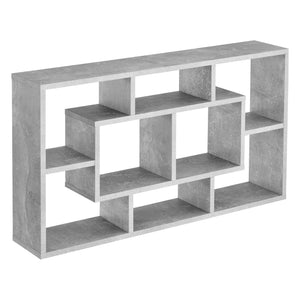 Wandregal Saputit 85x16x48 cm versch. Farben en.casa