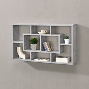 Wandregal Saputit 85x16x48 cm versch. Farben en.casa