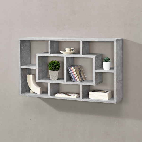 Wandregal Saputit 85x16x48 cm versch. Farben en.casa