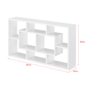 Wandregal Saputit 85x16x48 cm versch. Farben en.casa