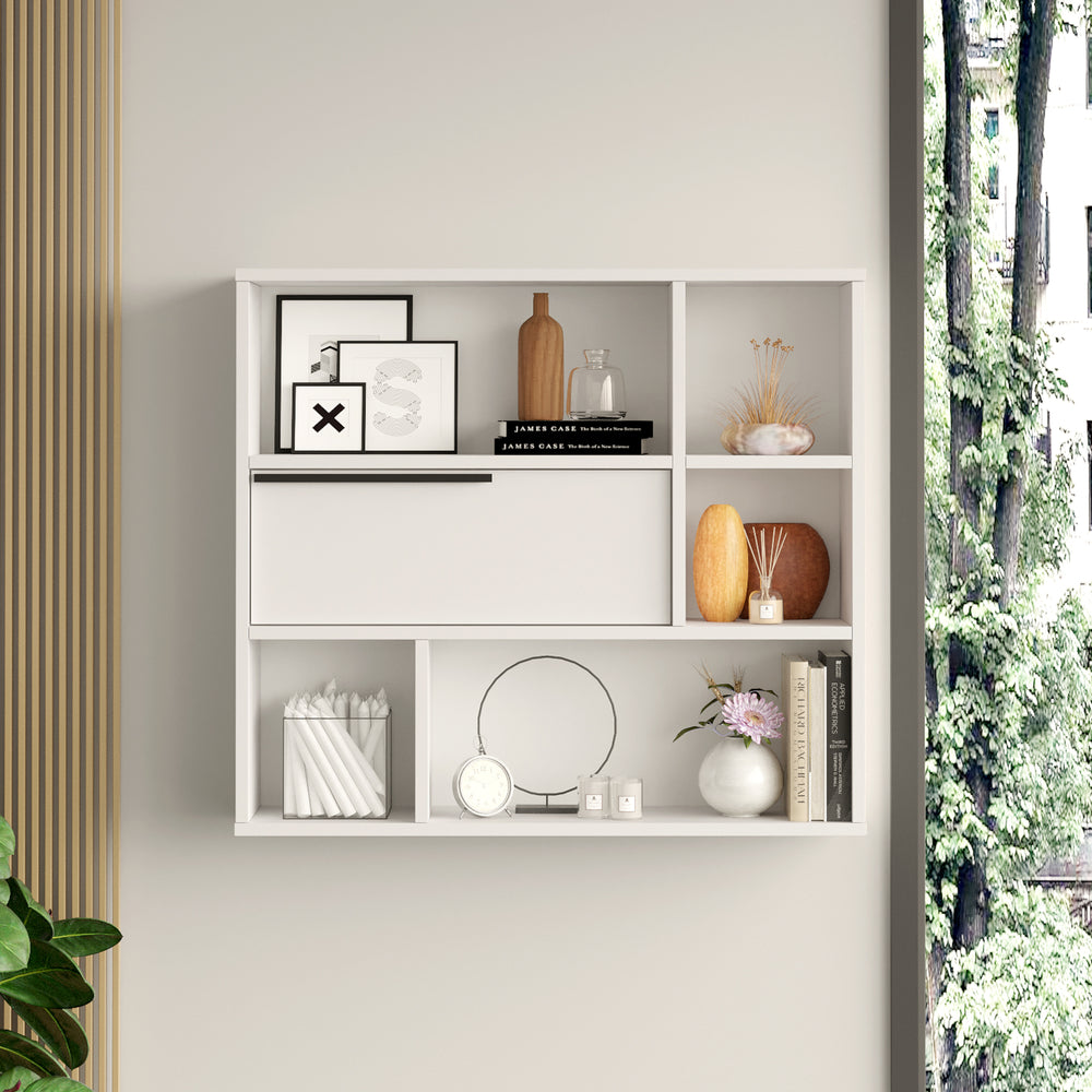 Wandregal Vesanto 90x22x81 cm [en.casa]