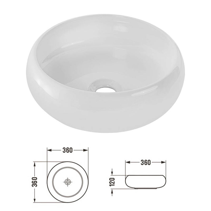Maßskizze Waschtisch Skelbolu mit Türen [en.casa]