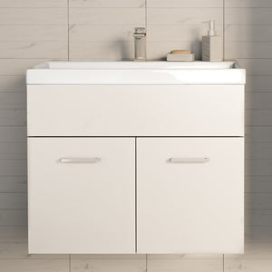 Waschtisch mit Waschbecken Krildihana [en.casa]