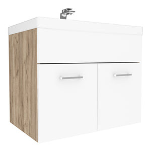 Waschtisch mit Waschbecken Krildihana [en.casa]