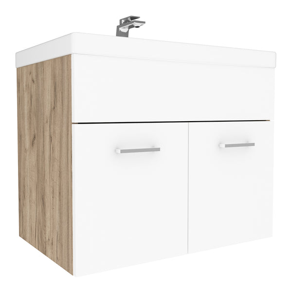 Waschtisch mit Waschbecken Krildihana [en.casa]