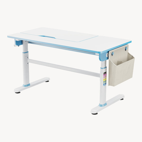 Höhenverstellbarer Kinderschreibtisch Kuosa [en.casa]